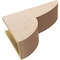 Ekena Millwork 6"W x 18"D x 12"H Classic Crestline Rough Cedar Woodgrain TimberThane Corbel, Primed Tan CORUR06X18X12CRERCPR - alternate 5